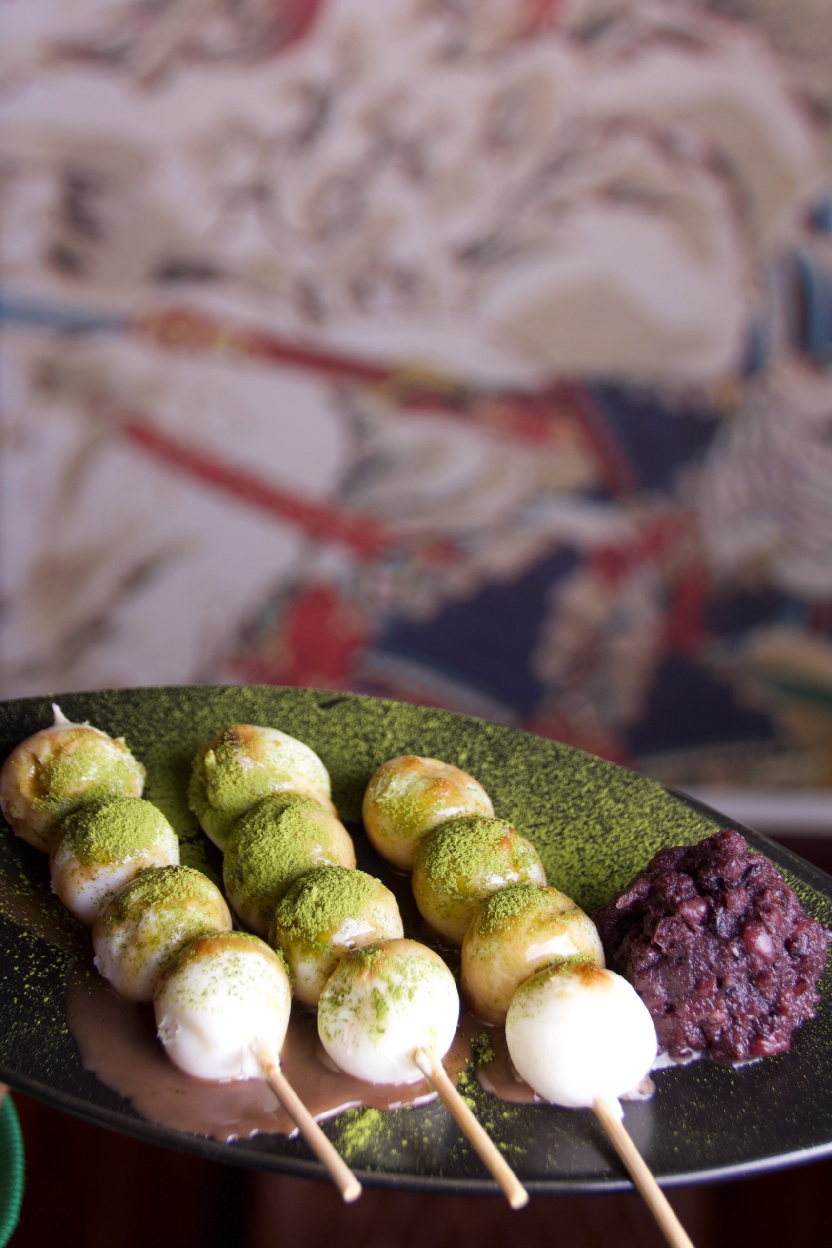日式抹茶紅豆糰子
Matcha Red Bean Dango